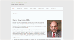 Desktop Screenshot of davidbearmanmd.com